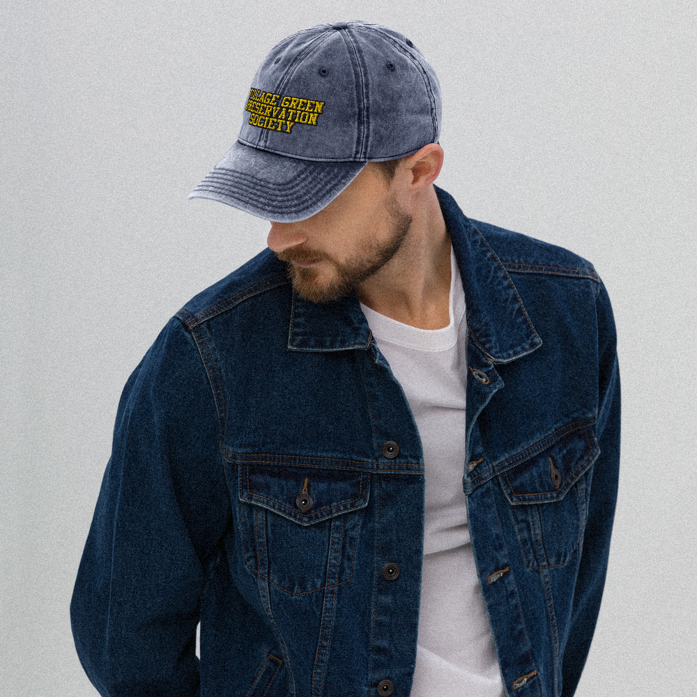 'Village Green' Vintage Cap